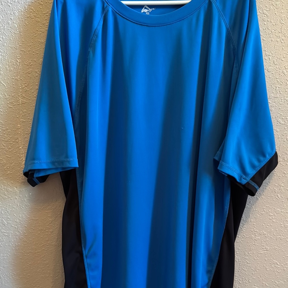 Kanu Surf Blue and Black Short Sleeve Tee